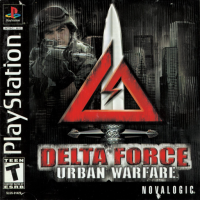 Delta Force Urban Warfare Playstation  box art